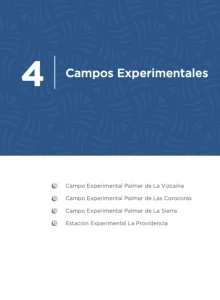 Portada de la Sección 4: "Campos Experimentales"